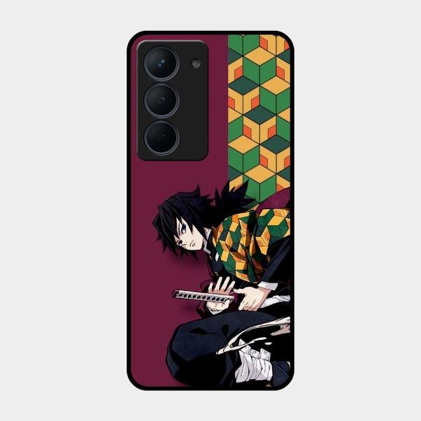 Water Soul Glass Case Cover For Realme Narzo 80X 5G