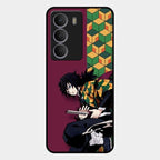 Water Soul Glass Case Cover For Realme P3 Lite 5G