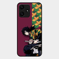 Water Soul Glass Case Cover For Redmi 12 5G
