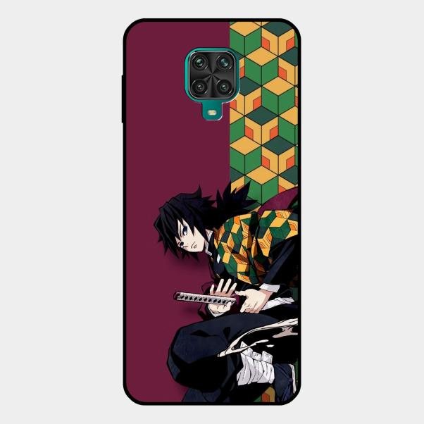 Water Soul Glass Case Cover For Redmi Note 10 Lite