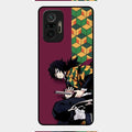 Water Soul Glass Case Cover For Redmi Note 10 Pro Max