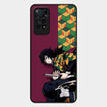 Water Soul Glass Case Cover For Redmi Note 11 Pro 5G