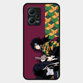 Water Soul Glass Case Cover For Redmi Note 12 5G