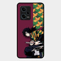 Water Soul Glass Case Cover For Redmi Note 12 Pro 5G