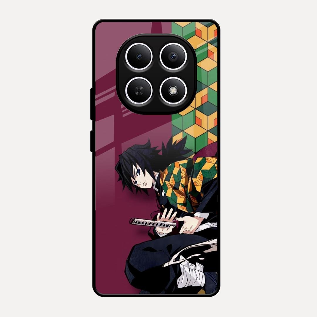 Water Soul Glass Case Cover For Redmi Note 15 5G