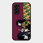 Water Soul Glass Case Cover For Samsung Galaxy A14 5G