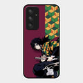 Water Soul Glass Case Cover For Samsung Galaxy A54 5G