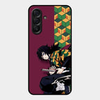 Water Soul Glass Case Cover For Samsung Galaxy A56 5G