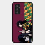 Water Soul Glass Case Cover For Samsung Galaxy F23 5G