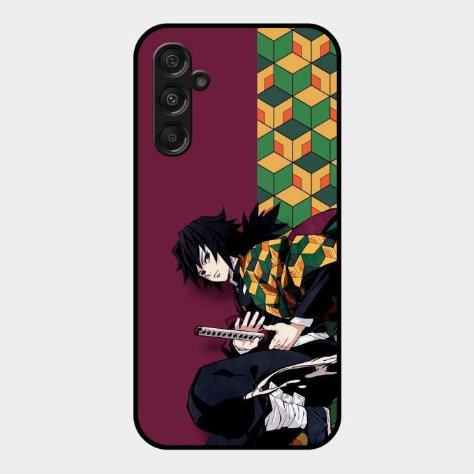 Water Soul Glass Case Cover For Samsung Galaxy F34 5G