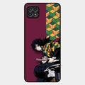 Water Soul Glass Case Cover For Samsung Galaxy F42 5G