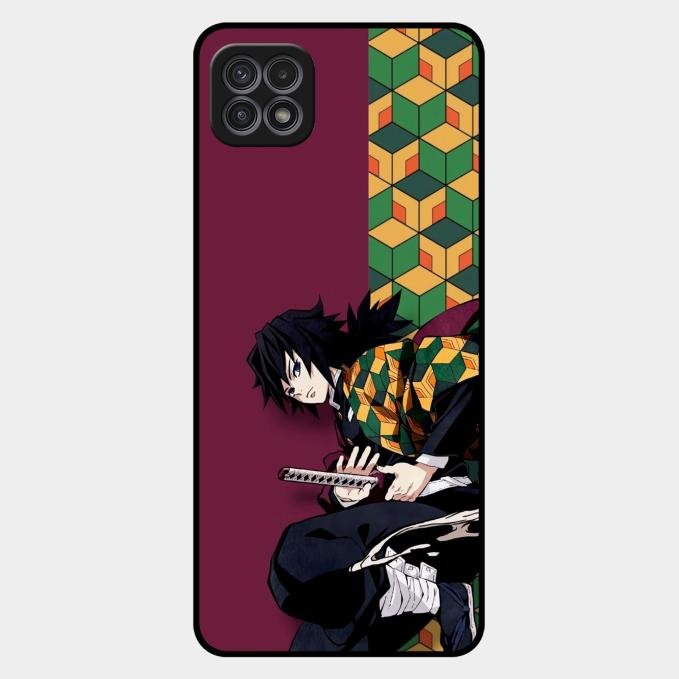Water Soul Glass Case Cover For Samsung Galaxy F42 5G