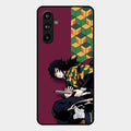 Water Soul Glass Case Cover For Samsung Galaxy F54 5G