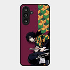 Water Soul Glass Case Cover For Samsung Galaxy F55 5G
