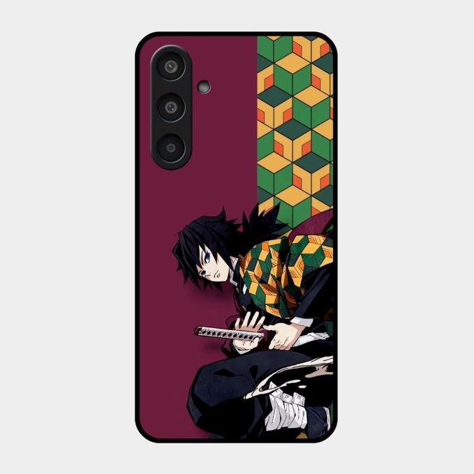 Water Soul Glass Case Cover For Samsung Galaxy M35 5G