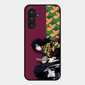 Water Soul Glass Case Cover For Samsung Galaxy M56 5G