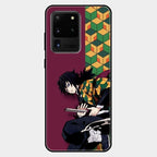 Water Soul Glass Case Cover For Samsung Galaxy S20 Ultra