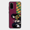 Water Soul Glass Case Cover For Samsung Galaxy S20
