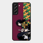 Water Soul Glass Case Cover For Samsung Galaxy S21 Fe 5G