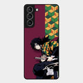 Water Soul Glass Case Cover For Samsung Galaxy S21