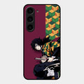 Water Soul Glass Case Cover For Samsung Galaxy S23 5G