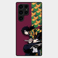 Water Soul Glass Case Cover For Samsung Galaxy S23 Ultra 5G