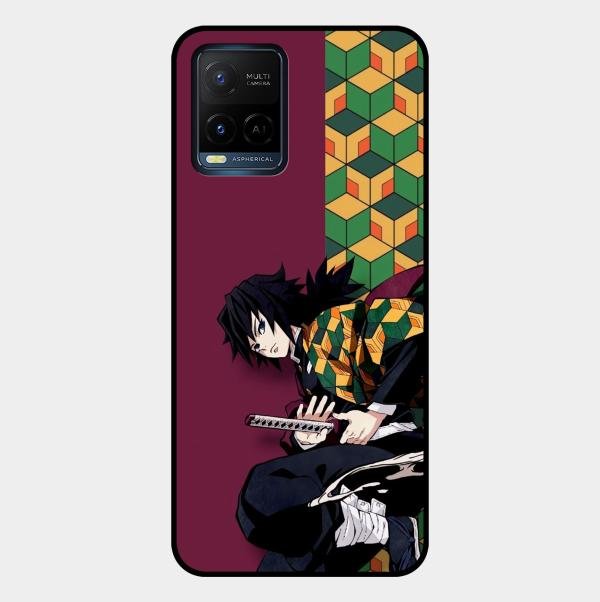 Water Soul Glass Case Cover For Vivo T1X