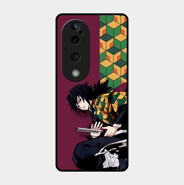 Water Soul Glass Case Cover For Vivo T3 Ultra