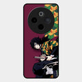 Water Soul Glass Case Cover For Vivo T4 5G