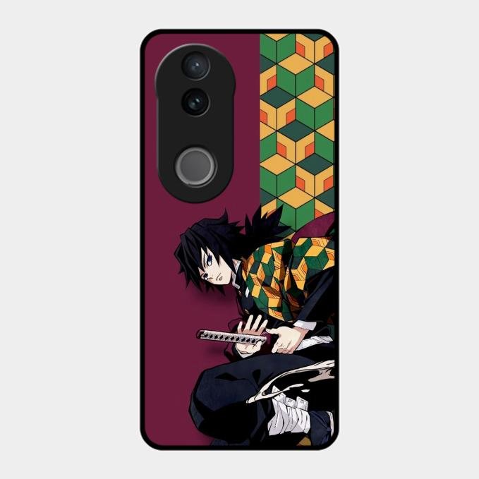 Water Soul Glass Case Cover For Vivo T4R 5G