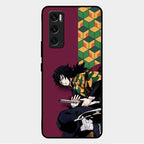 Water Soul Glass Case Cover For Vivo V20 Se