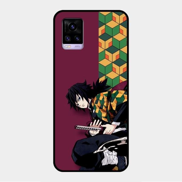 Water Soul Glass Case Cover For Vivo V20