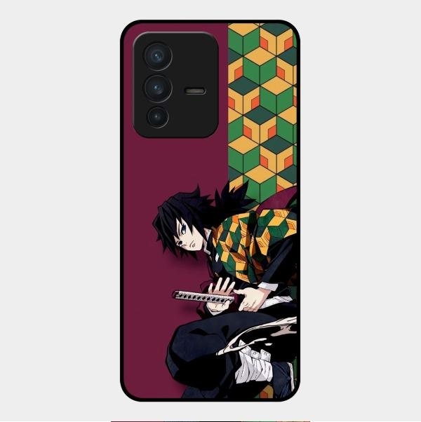 Water Soul Glass Case Cover For Vivo V23 5G