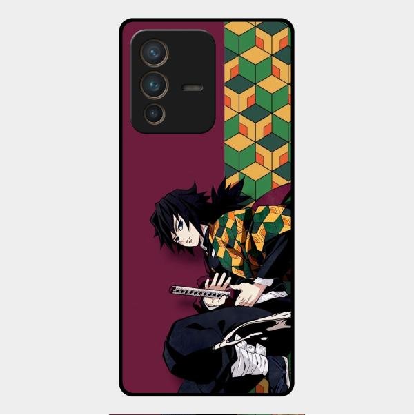 Water Soul Glass Case Cover For Vivo V23 Pro 5G