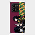 Water Soul Glass Case Cover For Vivo V25 5G