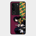 Water Soul Glass Case Cover For Vivo V29 Pro 5G