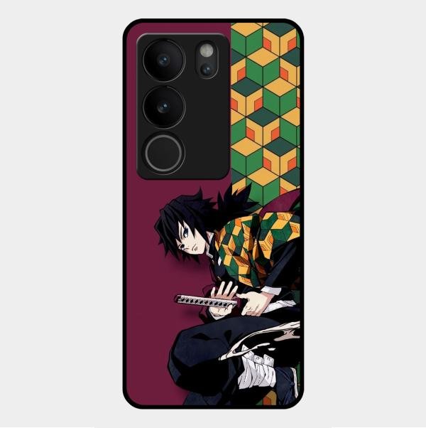 Water Soul Glass Case Cover For Vivo V29 Pro 5G