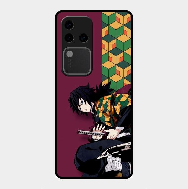 Water Soul Glass Case Cover For Vivo V30 Pro 5G