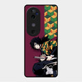 Water Soul Glass Case Cover For Vivo V40 5G