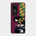 Water Soul Glass Case Cover For Vivo V40 Pro 5G