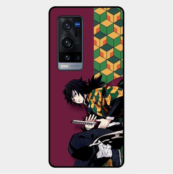Water Soul Glass Case Cover For Vivo X60 Pro Plus 5G