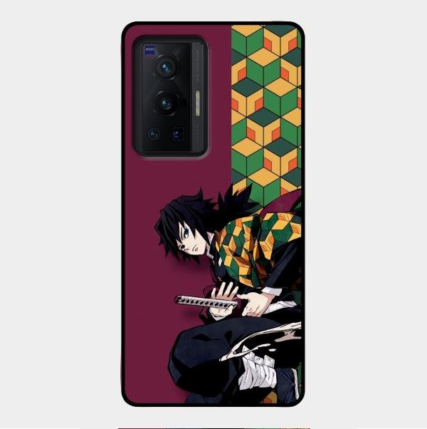 Water Soul Glass Case Cover For Vivo X70 Pro 5G