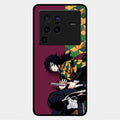 Water Soul Glass Case Cover For Vivo X80 Pro 5G
