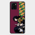 Water Soul Glass Case Cover For Vivo Y01