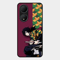 Water Soul Glass Case Cover For Vivo Y100A 5G