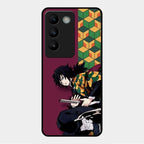 Water Soul Glass Case Cover For Vivo Y200E 5G