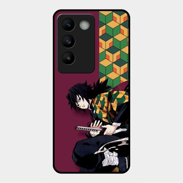 Water Soul Glass Case Cover For Vivo Y200E 5G
