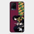 Water Soul Glass Case Cover For Vivo Y21E