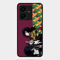 Water Soul Glass Case Cover For Vivo Y22