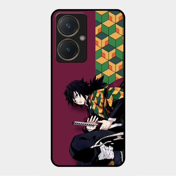 Water Soul Glass Case Cover For Vivo Y27